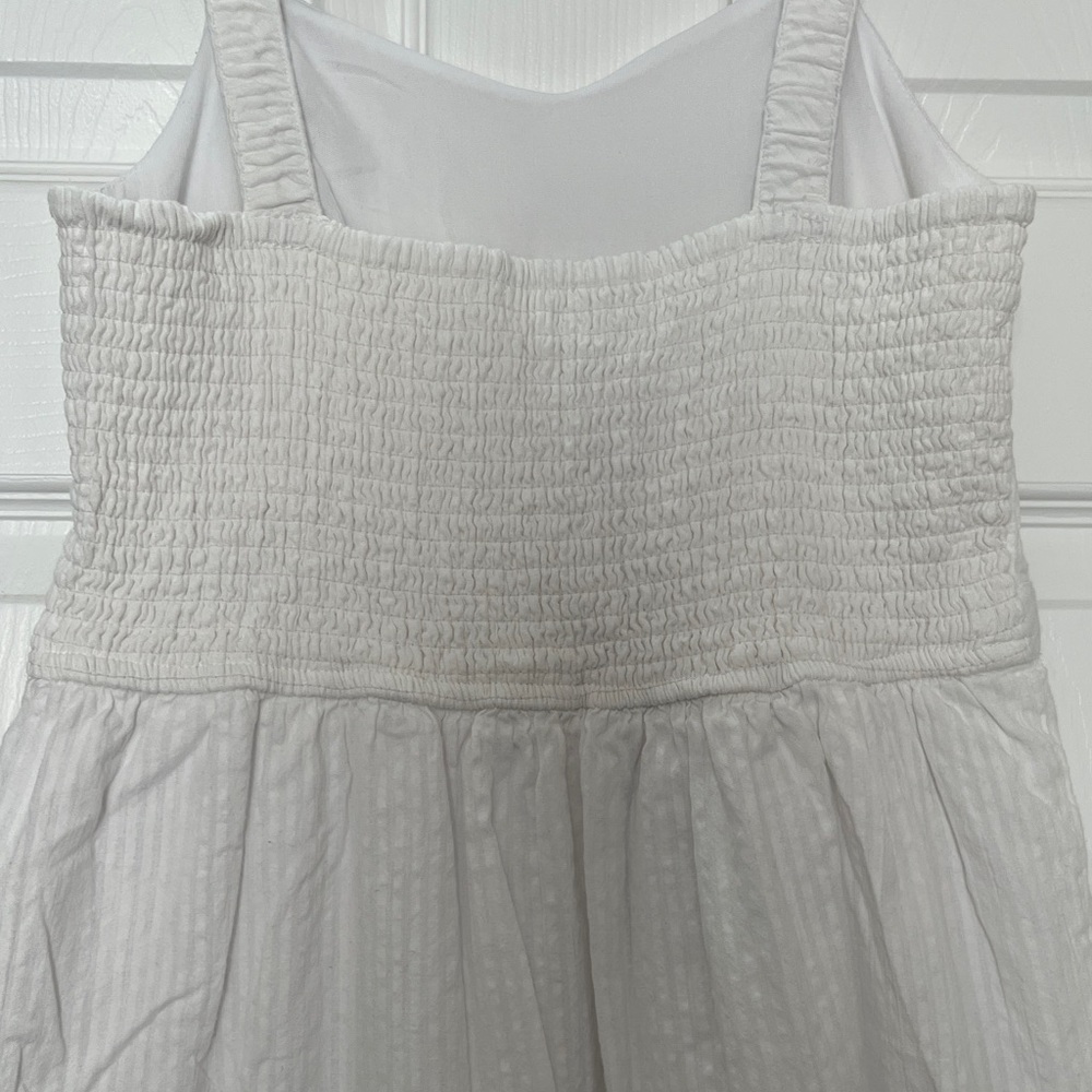 Japna White Midi Dress - Picture 6 of 7